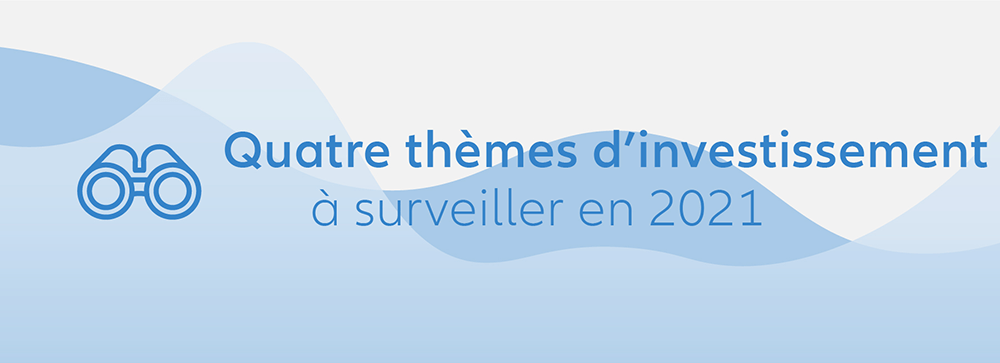 Quatre thèmes d’investissement à surveiller en 2021